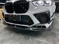 Séparateur avant en Fiber de carbone de haute qualité et couvercle de lèvre de pare-chocs nouveau diffuseur sous becquet pour BMW F95 X5M