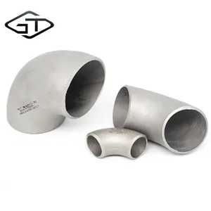 12 Inch Bend Stainless Steel 304 316L 647L 904L Butt Weld Elbow Long/short Radius Seamless Elbow 90 Degree Welding Pipe Fitting