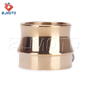 Pot d'échappement de moto 2,5 pouces en laiton pour <span class=keywords><strong>Triumph</strong></span> BSA Sportster Big Twin Xs650 <span class=keywords><strong>Chopper</strong></span> Bobber Cafe Racer - Product Image 3
