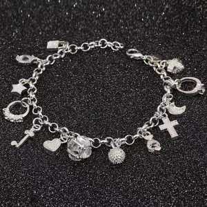 Spedizione Gratuita, Bracciale <span class=keywords><strong>in</strong></span> <span class=keywords><strong>Argento</strong></span> 925 Placcato con Zirconi Cubici, Bracciale da <span class=keywords><strong>Donna</strong></span> <span class=keywords><strong>in</strong></span> <span class=keywords><strong>Argento</strong></span> 925 - Product Image 6