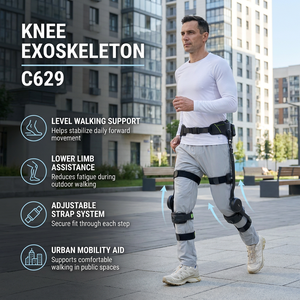 Exoesqueleto de Asistencia a la Movilidad, Robot Exoesqueleto Portátil, Exoesqueleto de Movilidad para Personas Mayores, Ayuda para Caminar Diaria en el Ciudad y Todo Tipo de Terreno - Product Image 1