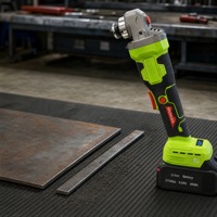 Meuleuse d'angle électrique filaire pour la découpe, le meulage et le polissage de la pierre, du métal et de la céramique
