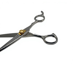Ciseaux de barbier professionnels en acier inoxydable pour la coupe de cheveux en salon - Product Image 5