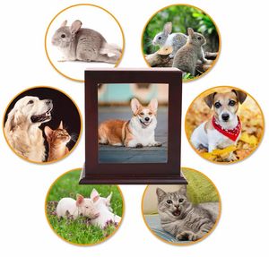 Hũ đựng tro cốt thú cưng bằng gỗ cao cấp, thân thiện với môi trường, có khung ảnh, làm quà lưu niệm tưởng nhớ thú cưng - Product Image 2