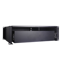 Armoire de serveur 19 pouces 1U 2U 3U Tiroir profond verrouillable à montage en rack 19 pouces avec clé