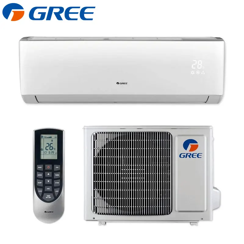 Gree Quality 12000 18000 24000 Btu Wall Mounted Split Type Air Flow AC System Unit Gree Haier Air Conditioner