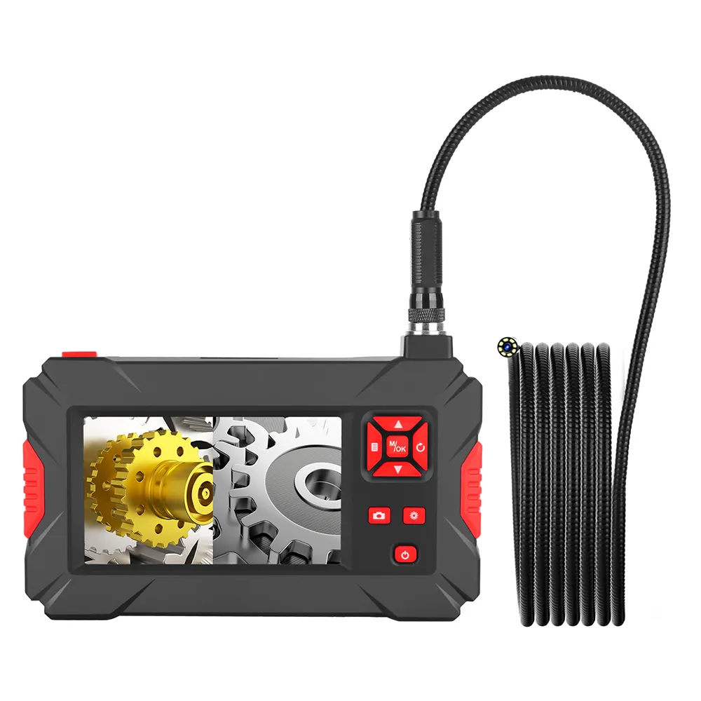 Handheld Industrial Car Endoscope Waterproof Industrial Endoscope Camera 4.3inch Portable Borescope Videoscope Inspection Camera