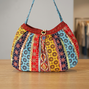 Sac à bandoulière rétro bohème pour femme, nouveau style ethnique, design chinois, couleur unie, grande capacité, printemps automne - Product Image 3