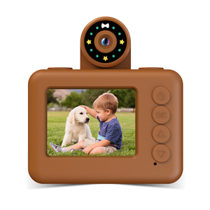 Appareil <span class=keywords><strong>photo</strong></span> numérique rose/bleu pour enfants, idéal pour les photos et vidéos autoportées, et pour regarder ou jouer au football et aux coupes du monde. - Product Image 3
