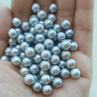 Perles d'eau de mer naturelles Akoya, perles lâches, pièce unique, véritable plume de Mado, or royal, pour boucles d'oreilles, pendentifs, bagues, ornements d'oreille DIY