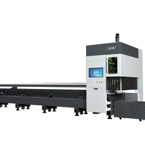 Máquina de corte a laser do tubo da fibra, tubo do metal, máquina de corte a laser