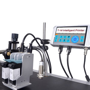 Linea di prodotti automatica stampante a getto d'inchiostro data di scadenza stampa Touch-screen macchina automatica - Product Image 2