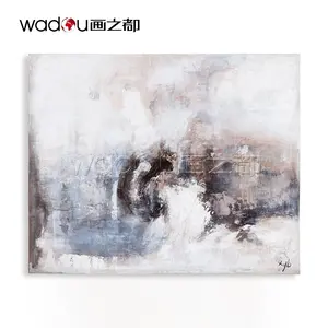 Wholesale Popular Modern Abstract Thick Texture Wall Art Home Decor Oil Painting Canvas Art Oil painting Handmade