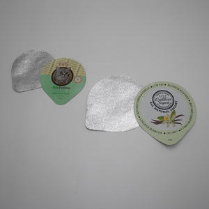 ฝาอลูมิเนียมฟอยล์สำหรับบรรจุภัณฑ์อาหาร (buttermilk, โยเกิร์ต, ชีส, <span class=keywords><strong>labneh</strong></span>, ครีมช็อคโกแลต, เนยถั่ว) - Product Image 3