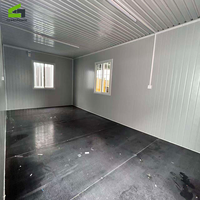 Casa Contenedor Prefabricada Desmontable, Cabaña Modular Impermeable e Ignífuga, Casa de Panel Sándwich, Fabricante con Certificación CE