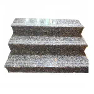 GCPG910 Brown Indoor Granite Stone Staircase Designs
