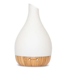 Wood And Ceramic Aroma <b>Diffuser</b> 300Ml Essential Oil <b>Humidifier</b> For Home Spa Use - Product Image 1