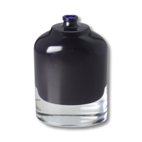 Bouteille de parfum Vente en gros Service OEM Échantillon de verre 1oz Givré Rond Ovale Bleu Foncé Homme 100ml Bouteille de parfum