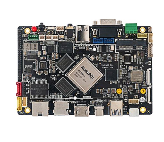 Firefly AIO-3399ProC RK3399Pro Single Board Computer for Aiot Cortex-A72 Cortex-A53 Linux+QT/Android/Ubuntu Sbc Custom PCB