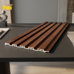 Meilleures ventes - Panneau mural en PVC cannelé de qualité supérieure - Moderne - Rayé - Insonorisant - Isolation thermique - Ignifuge - Imperméable - PIMA FWP - Usage domestique - Product Image 1