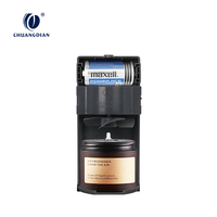 Diffuseur automatique de parfum solide alimenté par batterie et courant continu avec fenêtre visuelle pour hôtel, bureau, salle de bain