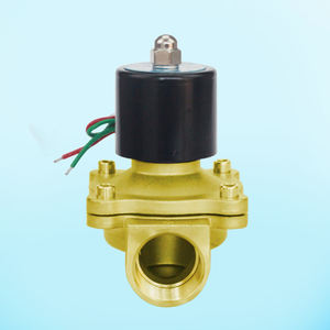 ROTK <span class=keywords><strong>2</strong></span>/<span class=keywords><strong>2</strong></span> weg direkt wirkende normal geschlossen 3/8 "zoll Öffnung 16mm messing bronze AC220V magnetventil - Product Image 1