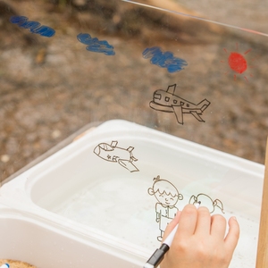Table à sable et à eau <span class=keywords><strong>en</strong></span> <span class=keywords><strong>bois</strong></span> moderne PMZ2167 <span class=keywords><strong>pour</strong></span> bébé avec des fonctions d'apprentissage et un <span class=keywords><strong>bureau</strong></span> de jeu unique <span class=keywords><strong>pour</strong></span> enfants - Product Image 6