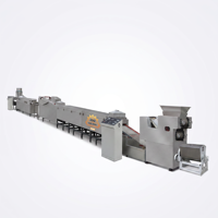Machine automatique compacte JDQ pour la fabrication de nouilles instantanées, moteur en acier inoxydable de qualité alimentaire, haute efficacité pour la farine de blé