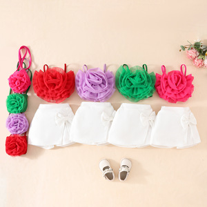 <span class=keywords><strong>Abbigliamento</strong></span> per bambine 3D fiori bretelle Top irregolare 3 pz set <span class=keywords><strong>abbigliamento</strong></span> per ragazze estate <span class=keywords><strong>abbigliamento</strong></span> per bambini ragazze - Product Image 1