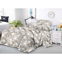 Tissus imprimés d'Équateur, linge de lit, housses de draps, ensembles de literie, Madagascar, magnifiques motifs, tissu imprimé dispersé pour la literie