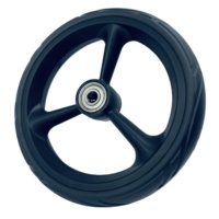 Roue de poussette pour bébé de 6 pouces, pneu EVA avec jante en PP, légère, 149 g, certifiée REACHE ROHS, pour poussette de bébé