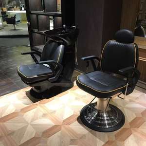 Lit de lavage de cheveux haut de gamme pour salon/barbier, lit de lavage de cheveux minimaliste et moderne pour salon de beauté et coiffure - Product Image 4