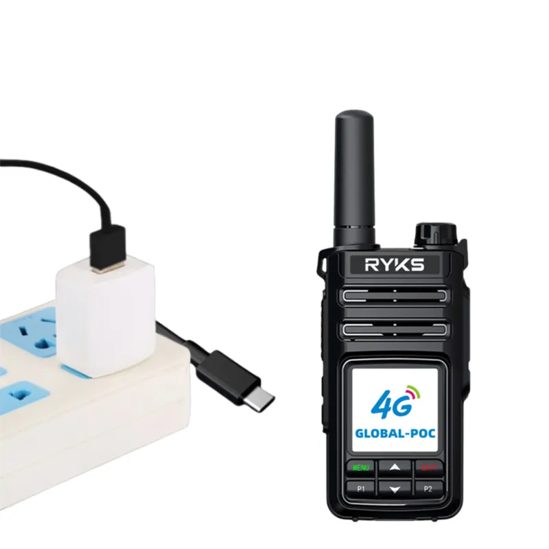 POC radio zello walkie talkie 4g de largo alcance 200km 500km 3000 millas 5000km rango par con tarjeta SIM walki talki niños