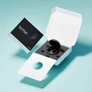 سدادات أذن عالية الجودة قابلة لإعادة الاستخدام من السيليكون لتقليل الضوضاء عزل سدادات الأذن لحماية السمع سدادات النوم - Product Image 4