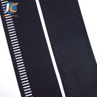 Bande élastique antidérapante en silicone réfléchissant de 45 mm pour maillot de cyclisme et vêtements de sport