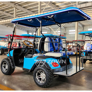 Nouveau 5-<span class=keywords><strong>6</strong></span> sièges 4x4 électrique hors route Club Car <span class=keywords><strong>6</strong></span> Volt Golf Cart <span class=keywords><strong>Batterie</strong></span> Golf Buggy Scooter certifié CE 90km Portée - Product Image 5