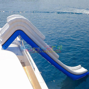 Tobogán inflable Acuatico de calidad comercial, juguetes gigantes para parque acuático, tobogán inflable para yates a la venta - Product Image 6