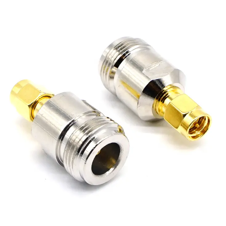 Cable Coaxial de RF conector N hembra a macho SMA macho adaptador de RF