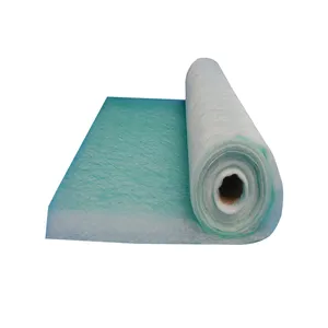 Spray booth paint equipment air filter media filtration system paint stop fiberglass filter mat