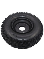 Roues tout-terrain 14x5.00-6 14x4.10-6 avec 3 trous, jante noire de 6 pouces pour ATV, QUAD, Buggy, tondeuse, karting