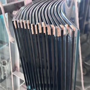 نظام درابزين زجاجي منحني مقوى للسلالم والجدران الستائرية للمباني، مناسب للمستشفيات والمدارس والحمامات والمطابخ والفنادق - Product Image 4