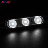 Module LED 12V 3LED IP67 blanc froid blanc chaud haute luminosité pour enseigne LED, panneau publicitaire