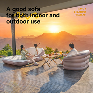 Canapé-<span class=keywords><strong>lit</strong></span> gonflable pliable multifonctionnel moderne pour le camping en plein air, portable, deux <span class=keywords><strong>places</strong></span> - Product Image 5