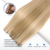 Vente en gros usine : Extensions de cheveux humains vierges russes bruts, Tissages invisibles Genius Wefts, Cheveux à cuticules alignées pour salon