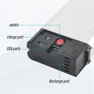 Batería de bicicleta eléctrica de 36V, 12Ah, 14Ah, para bicicleta eléctrica plegable de repuesto S2 <span class=keywords><strong>Moma</strong></span> Elux Series, bicicleta eléctrica plegable Akku, descarga inferior - Product Image 6