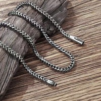 Collier chaîne en acier inoxydable unisexe 55 cm, bijoux de mode, fermoir magnétique torsadé, plaqué or 18 carats, vente en gros