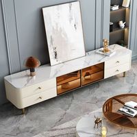 Meubles de salon minimalistes, armoire de rangement haut de gamme, décoration élégante pour la maison, ensemble de meuble TV et table basse
