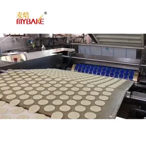 Machine de fabrication de biscuits souples de 800mm Mouleur rotatif Type d'impression Machine de fabrication de biscuits pour ligne de biscuits souples automatique