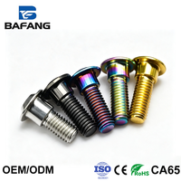 Kit de boulons Torx à tête hexagonale en titane TC4 multicolore pour moto, fixation complète en titane pour Surron Light Bee Ultra