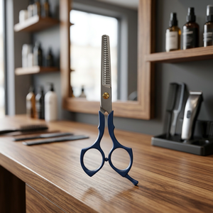 Ciseaux à cheveux Obexa en acier inoxydable 6CR13, tranchants, moyens, avec manche en plastique, pour la coupe des cheveux, pour salon de coiffure, hommes, femmes, enfants - Product Image 3